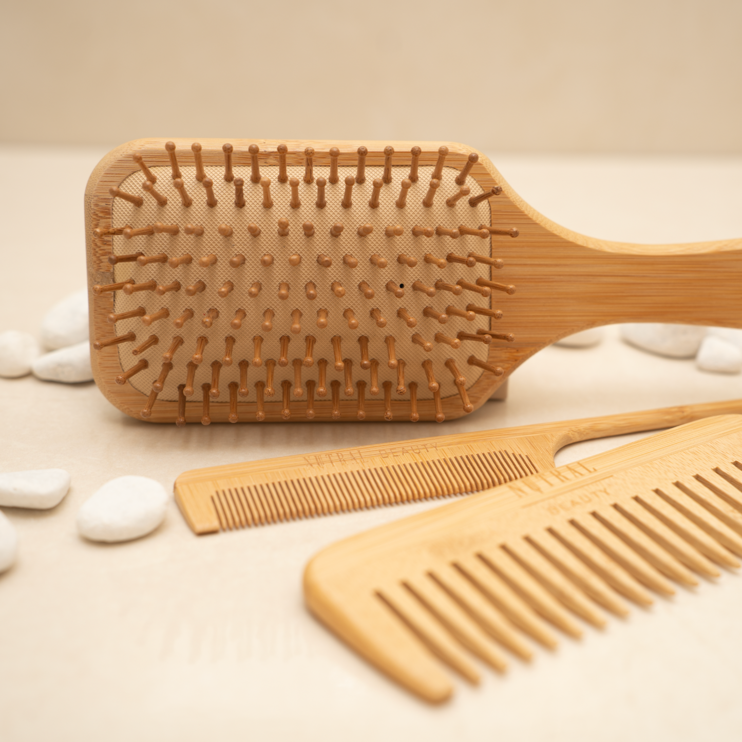 Scalp Bamboo Brush (3-piece set)